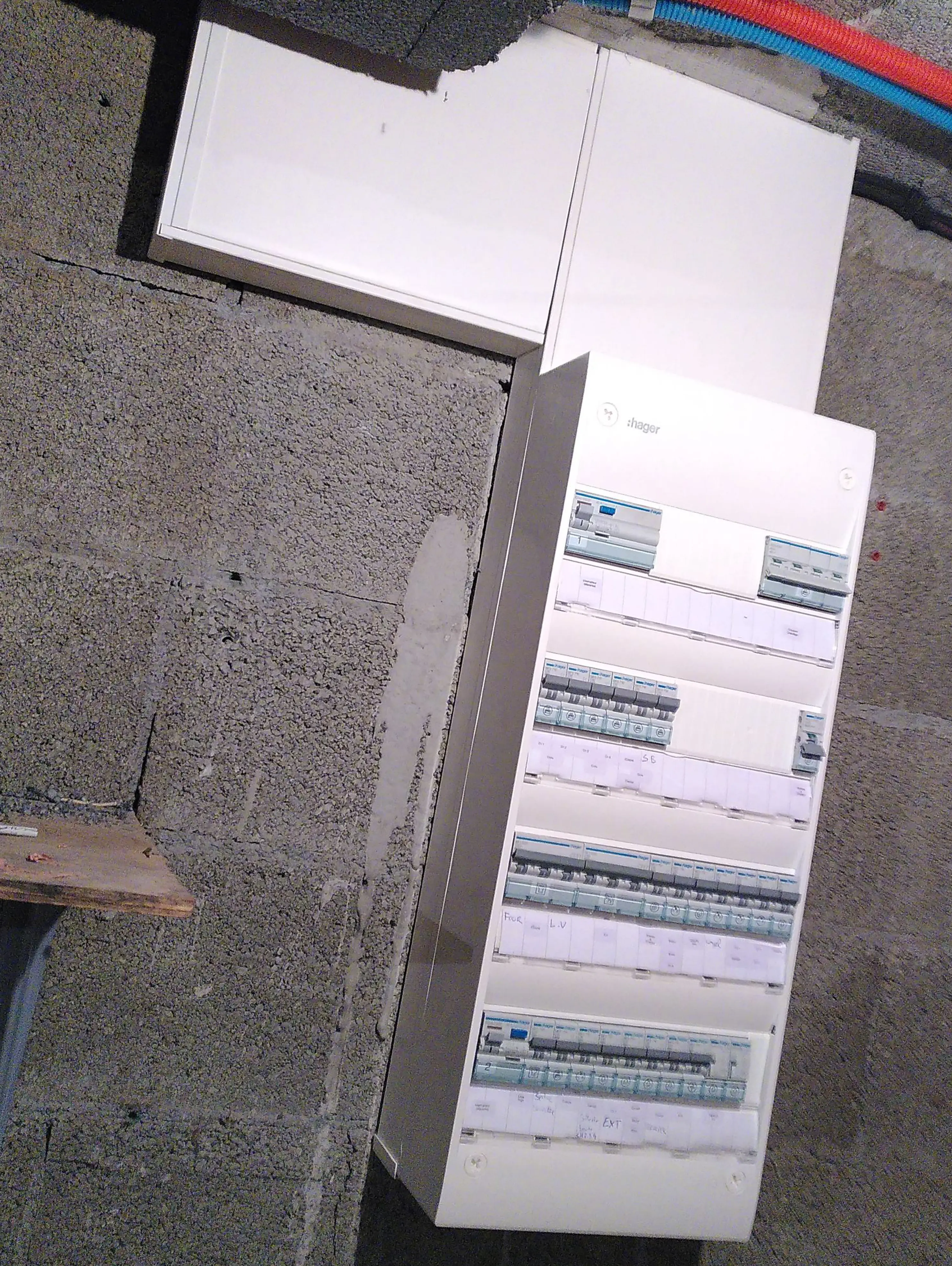 Tableau électrique après rénovation